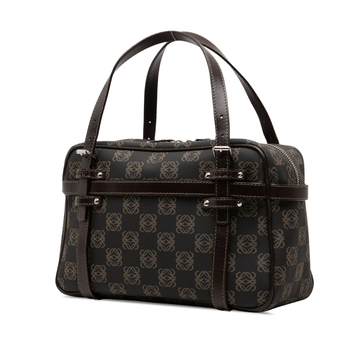 LOEWE Anagram Coated Canvas Handbag