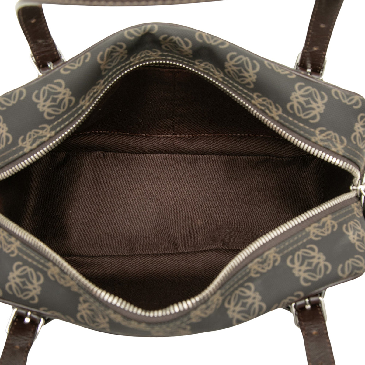 LOEWE Anagram Coated Canvas Handbag
