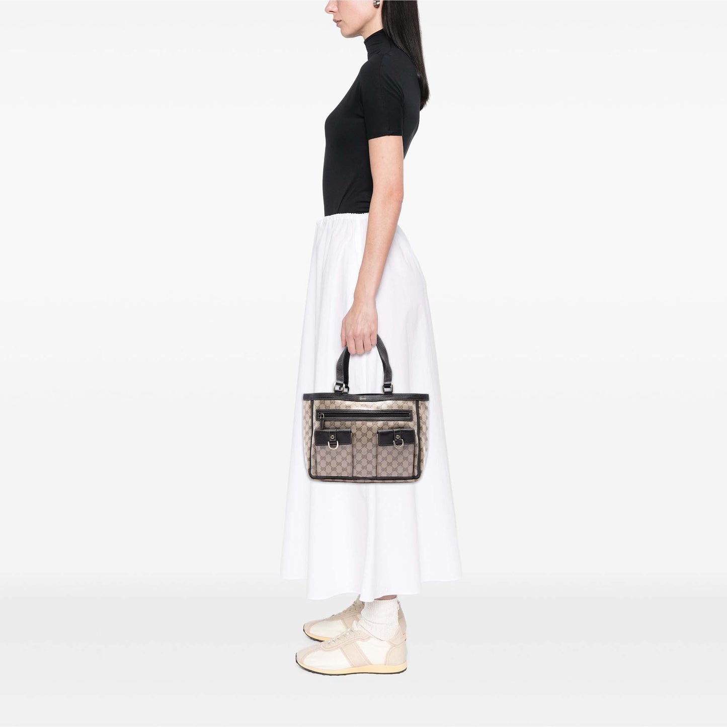 Gucci GG Crystal Abbey D Ring Tote