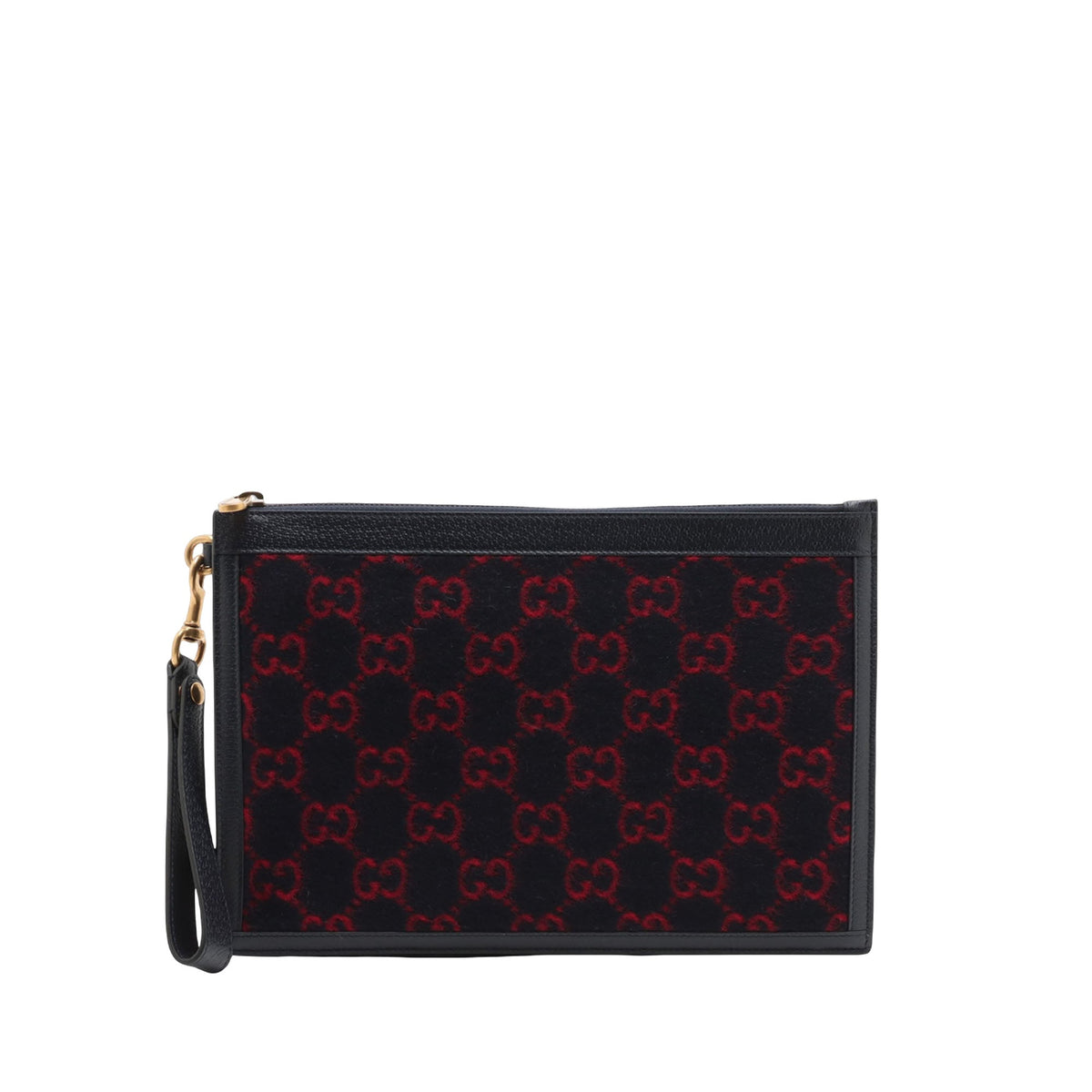 Gucci GG Wool Clutch