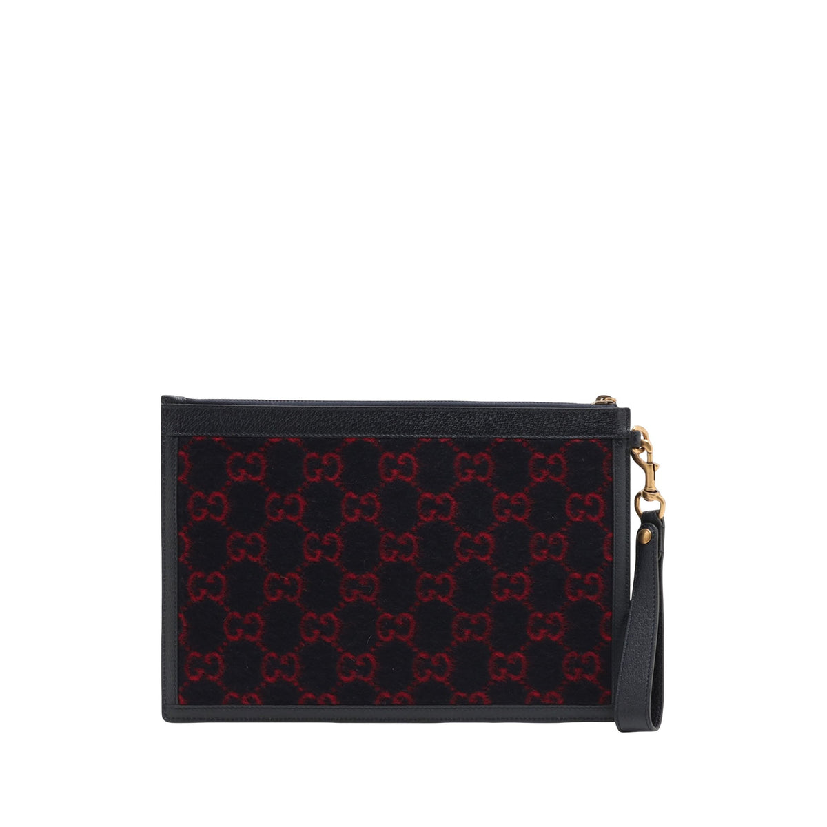 Gucci GG Wool Clutch