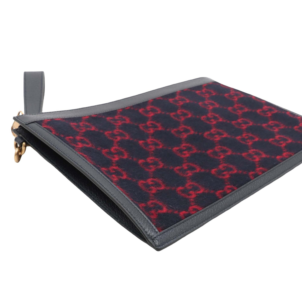 Gucci GG Wool Clutch