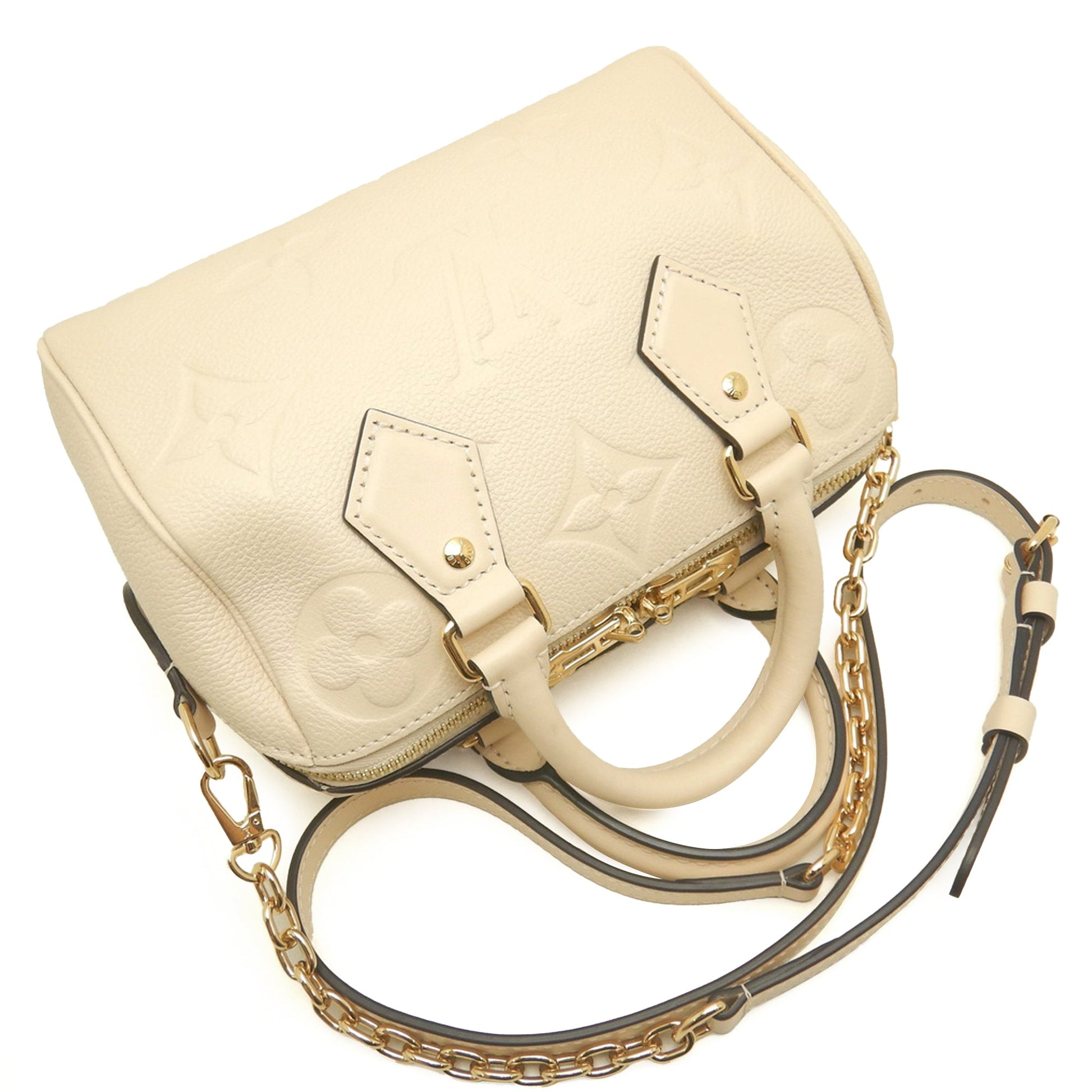 Louis Vuitton Monogram Empreinte Speedy Bandouliere 20