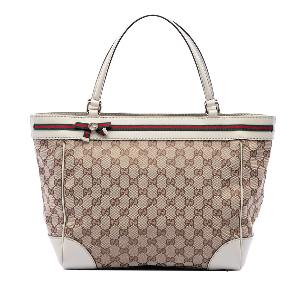 Gucci GG Canvas Web Mayfair Tote