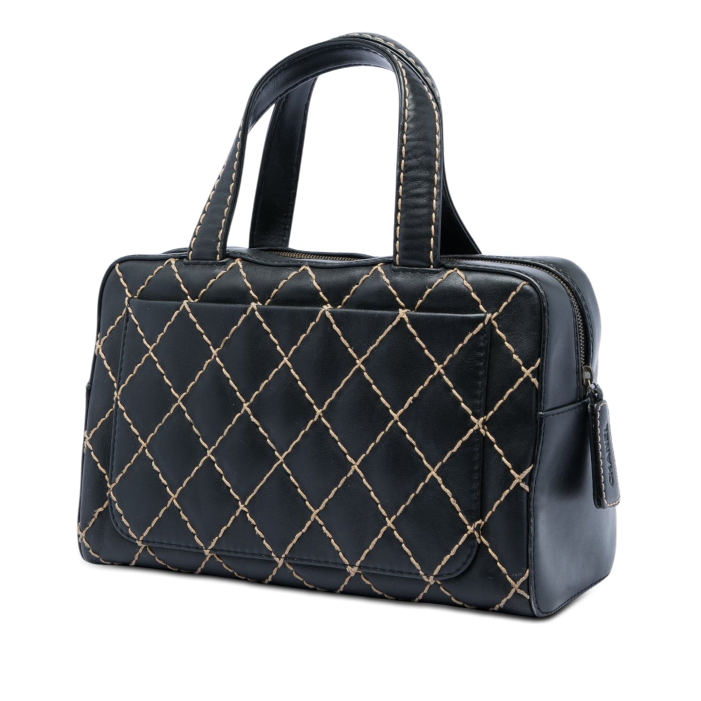 Chanel CC Calfskin Wild Stitch Handbag