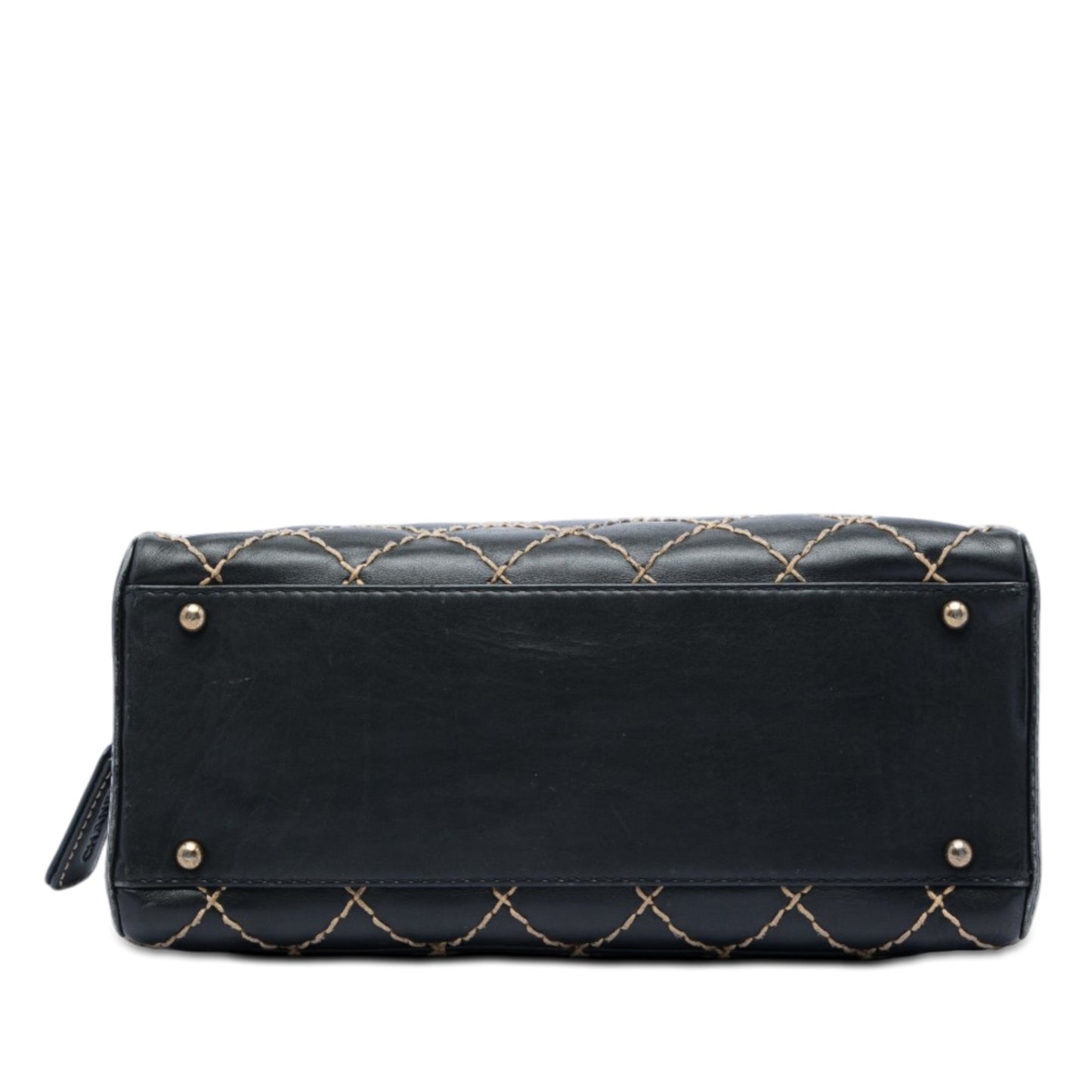 Chanel CC Calfskin Wild Stitch Handbag