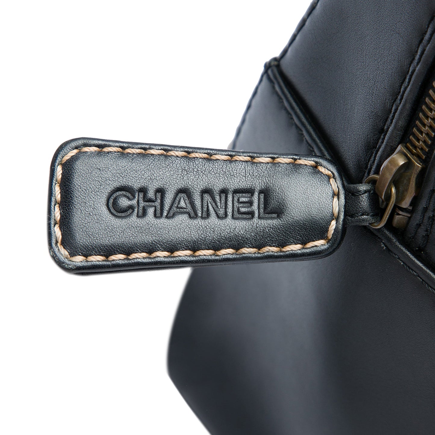 Chanel CC Calfskin Wild Stitch Handbag