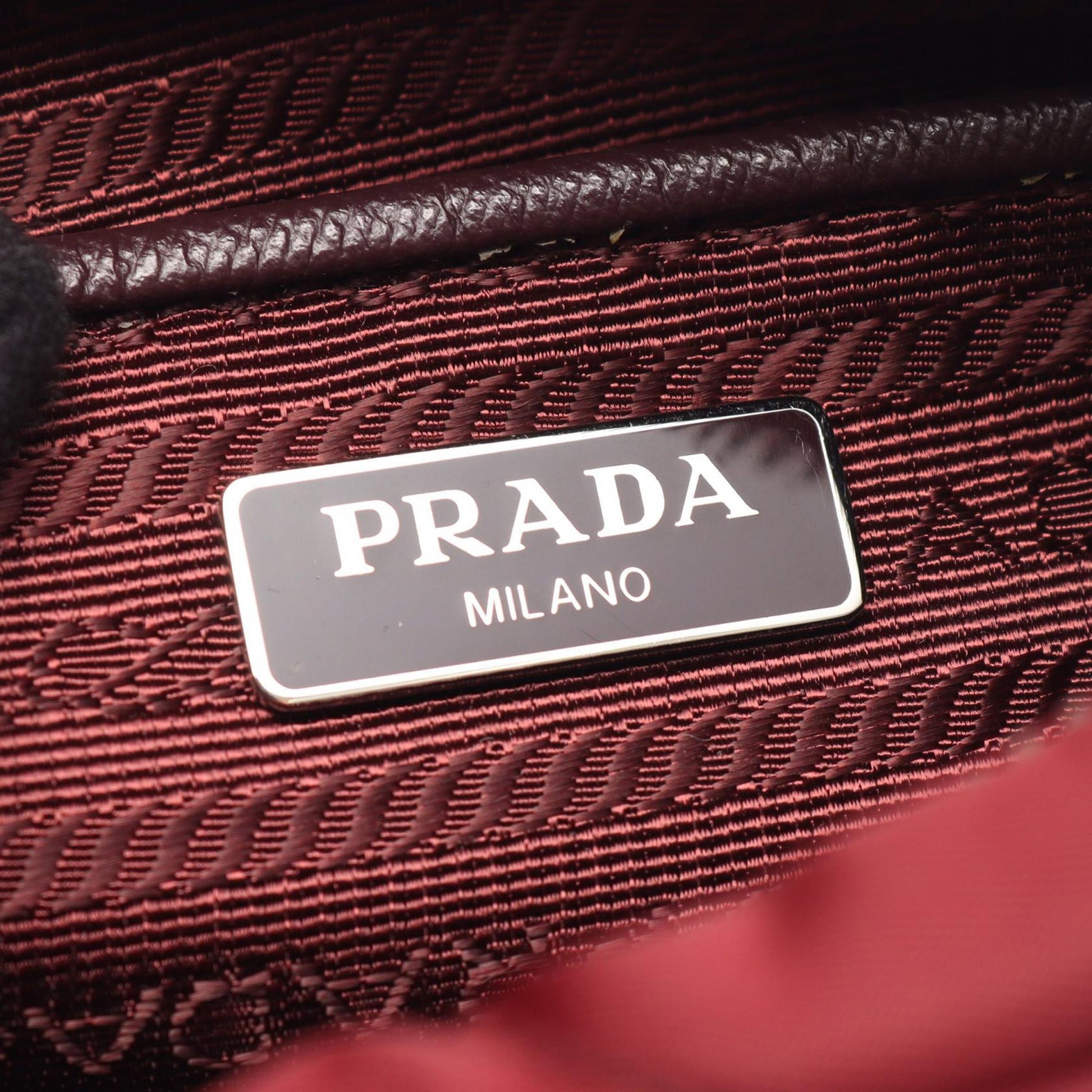Prada Impuntu Tessuto Crossbody