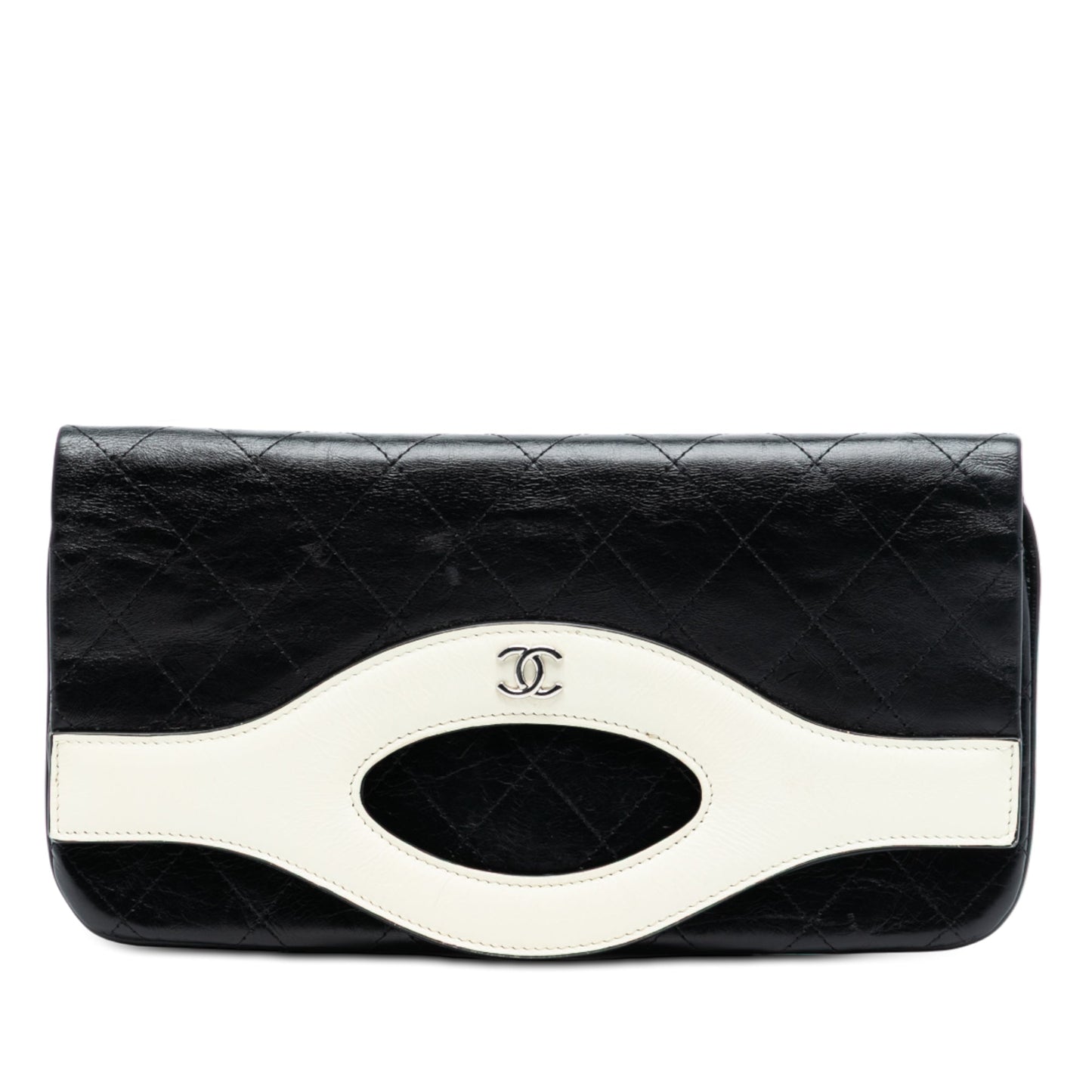 Chanel Small Bicolor Aged Calfskin 31 Clutch