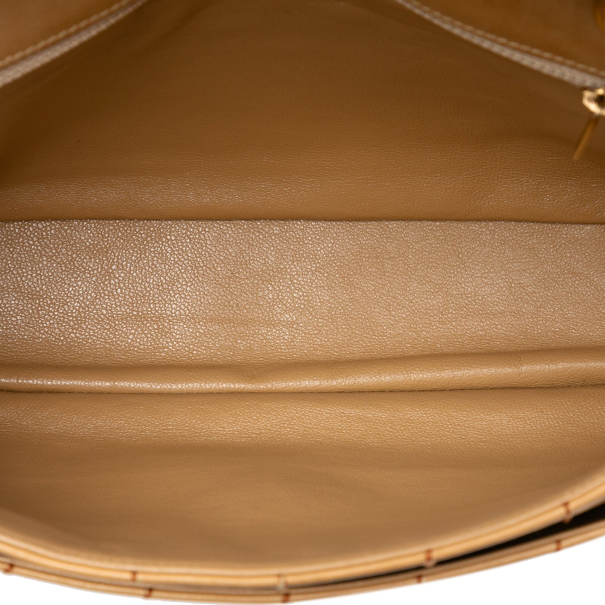 Chocolate Bar Lambskin Wild Stitch Chain Flap