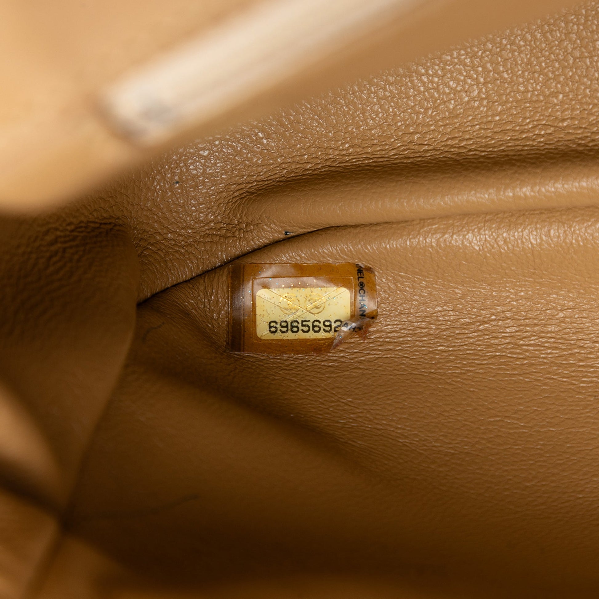 Chocolate Bar Lambskin Wild Stitch Chain Flap