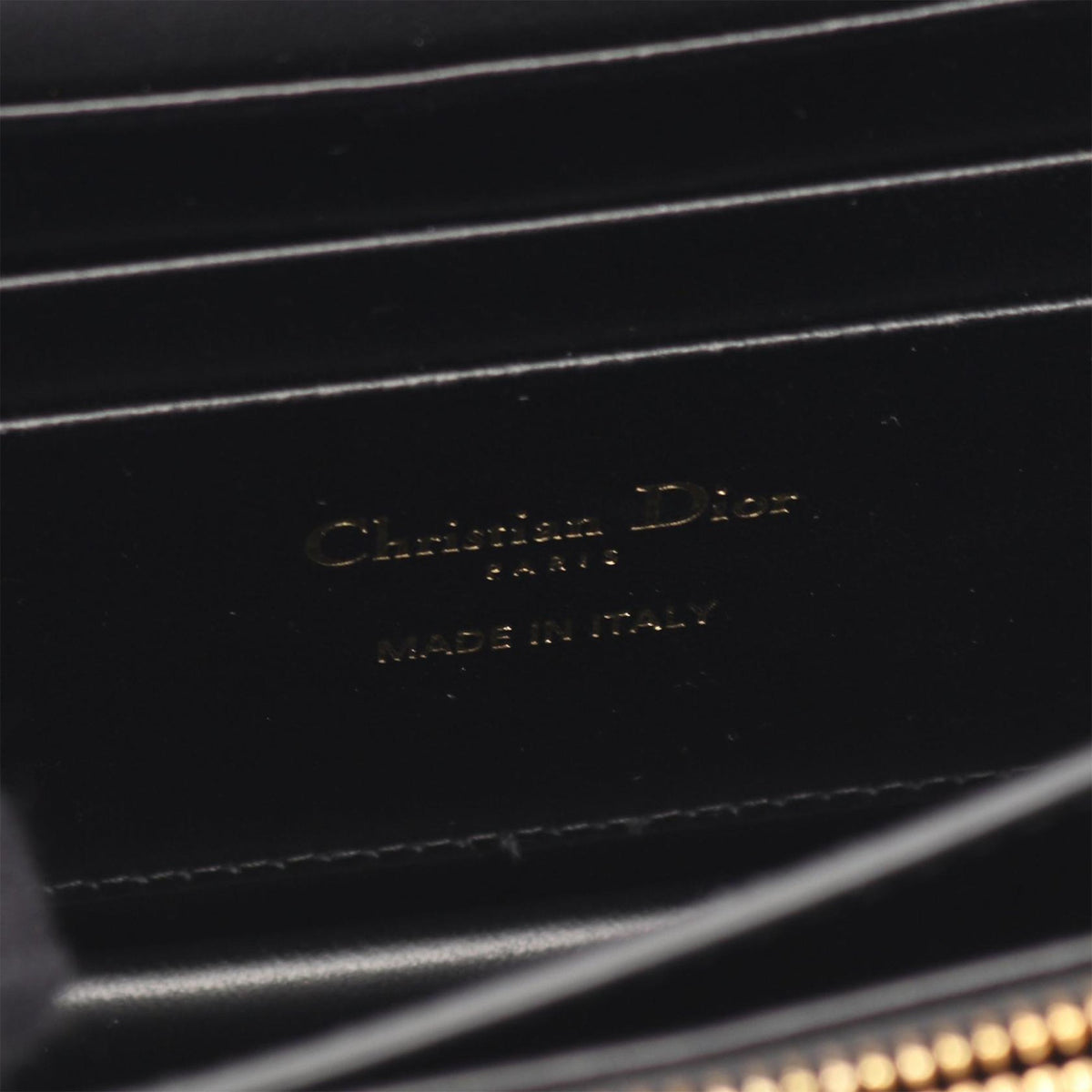Dior DiorAmour Cannage Caro Wallet on Strap