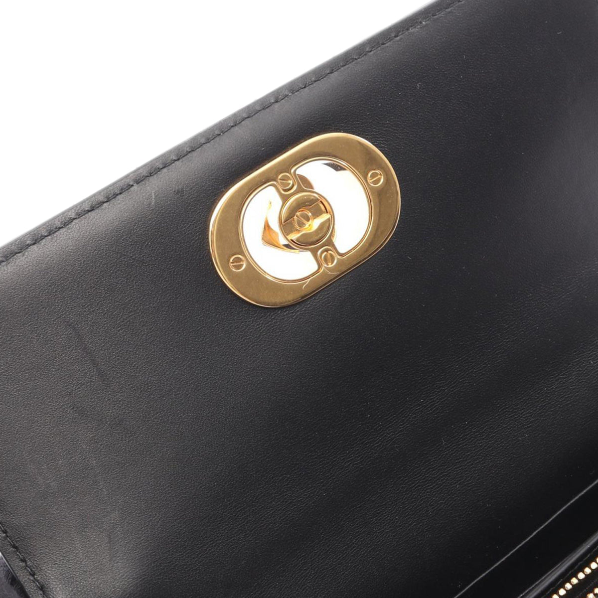 Dior DiorAmour Cannage Caro Wallet on Strap