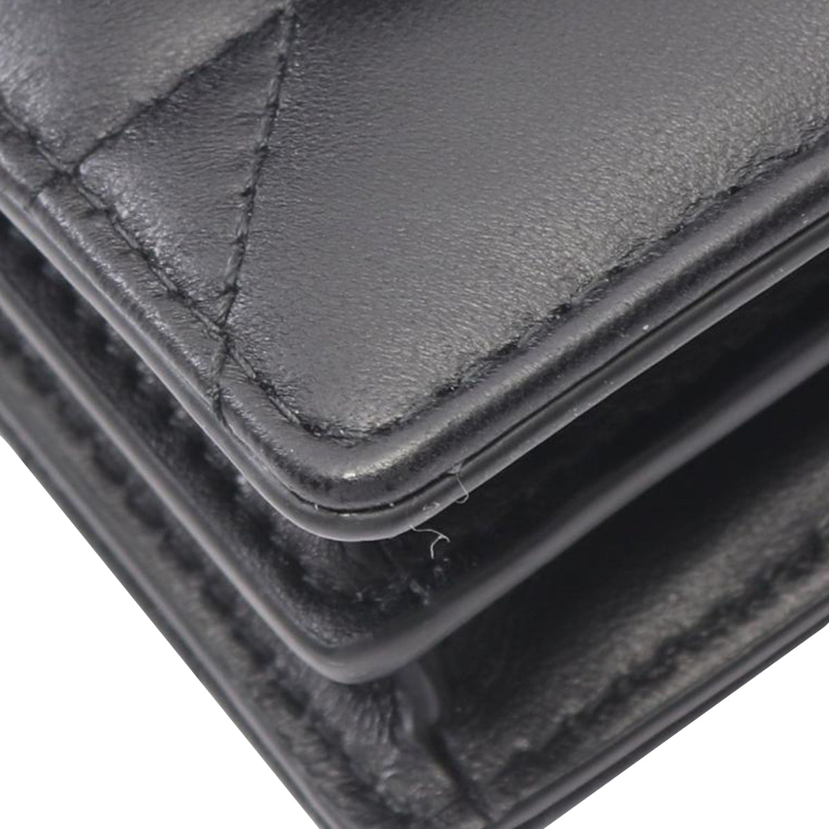 Dior DiorAmour Cannage Caro Wallet on Strap