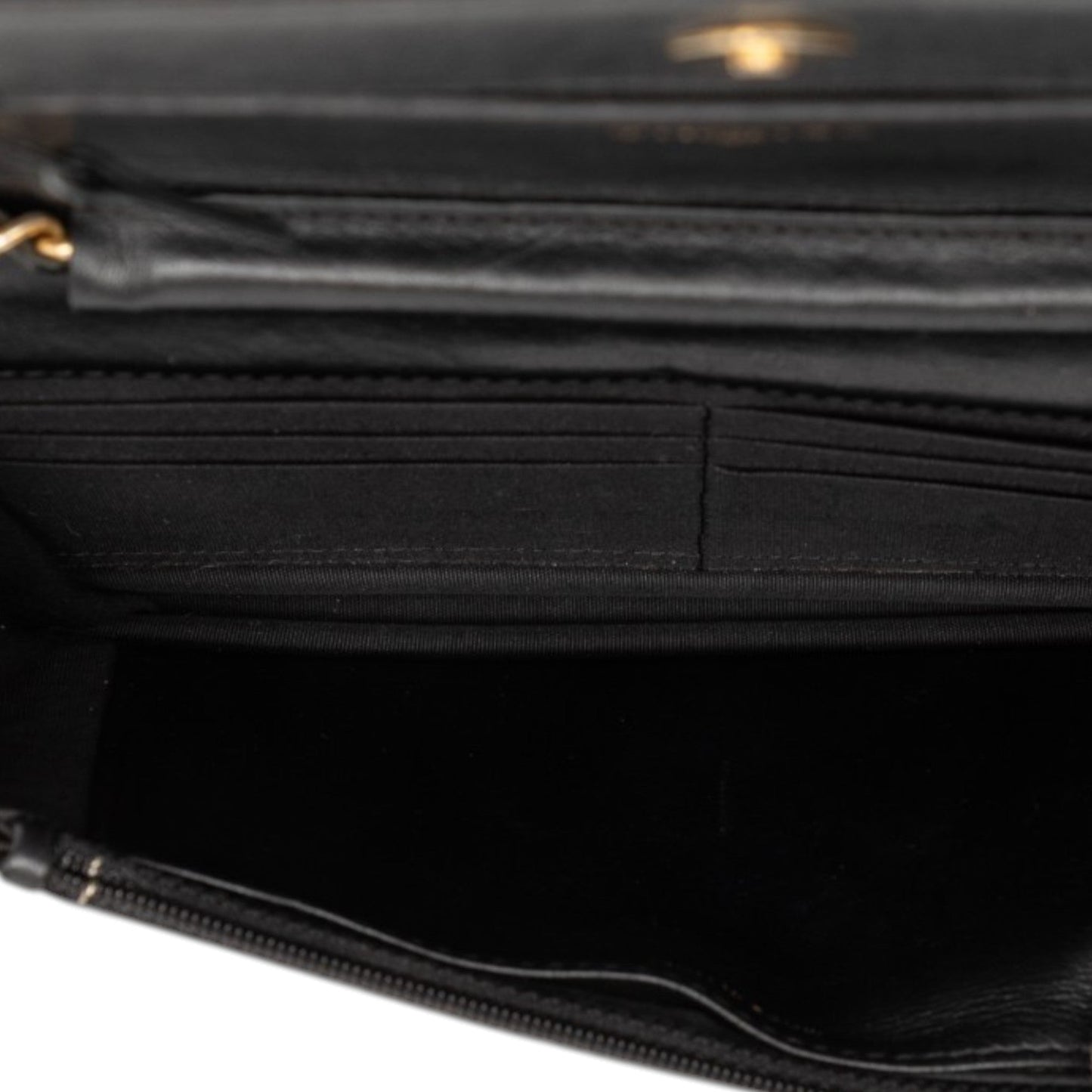 Chanel Quilted Caviar Boy Wallet on Chain