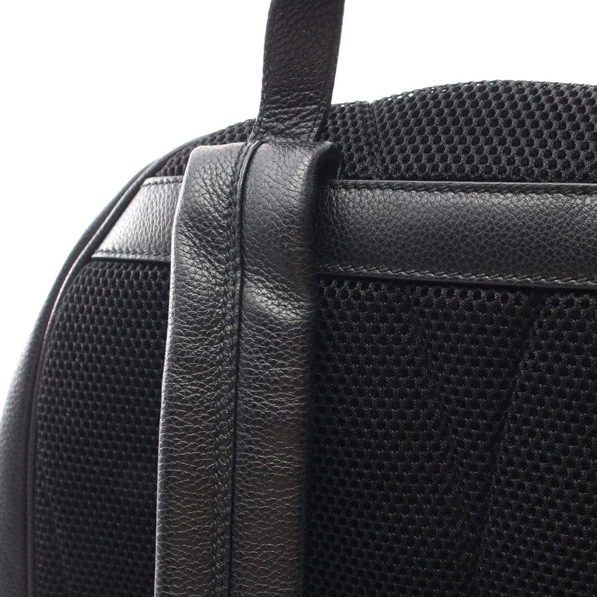 Gucci Leather Logo Backpack