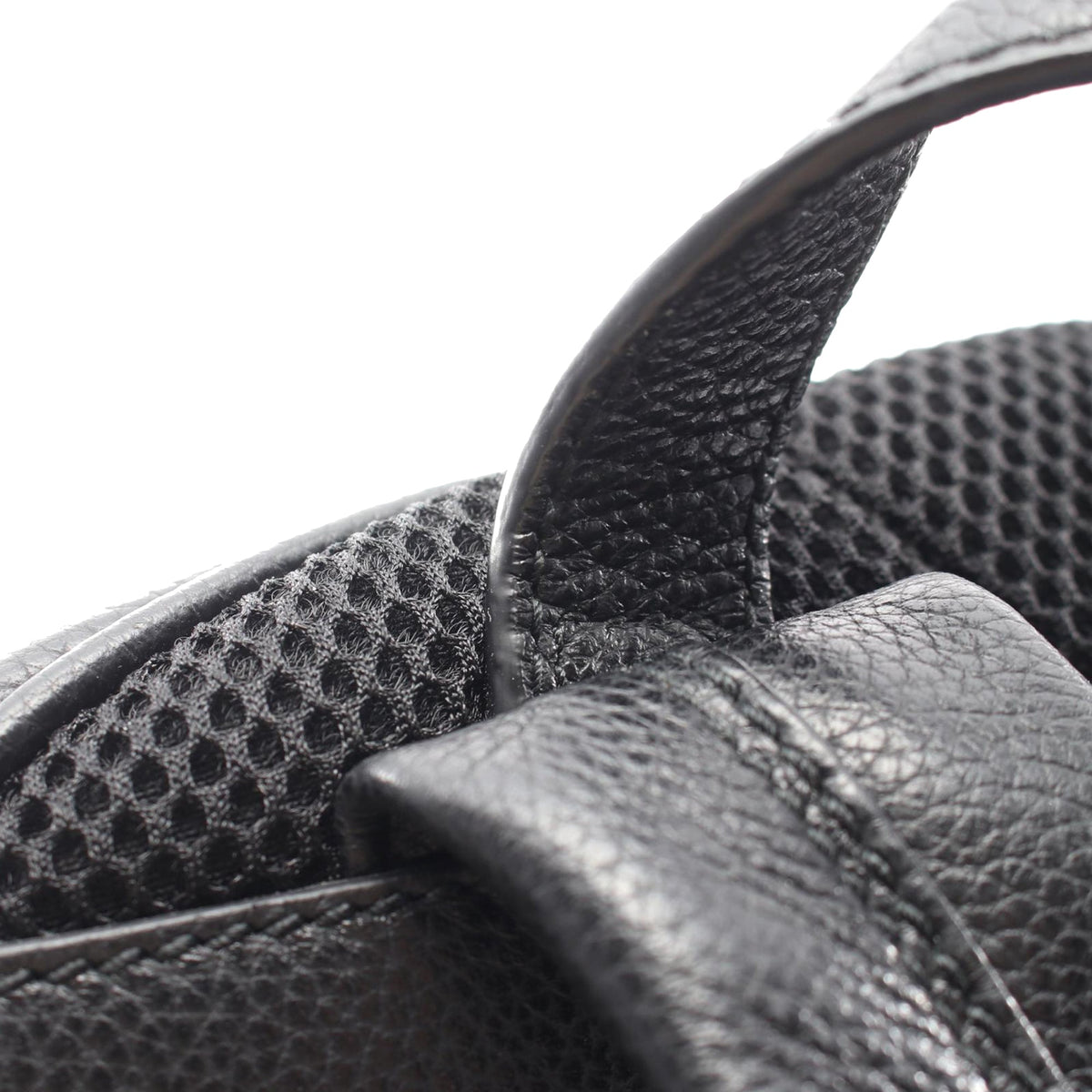 Gucci Leather Logo Backpack