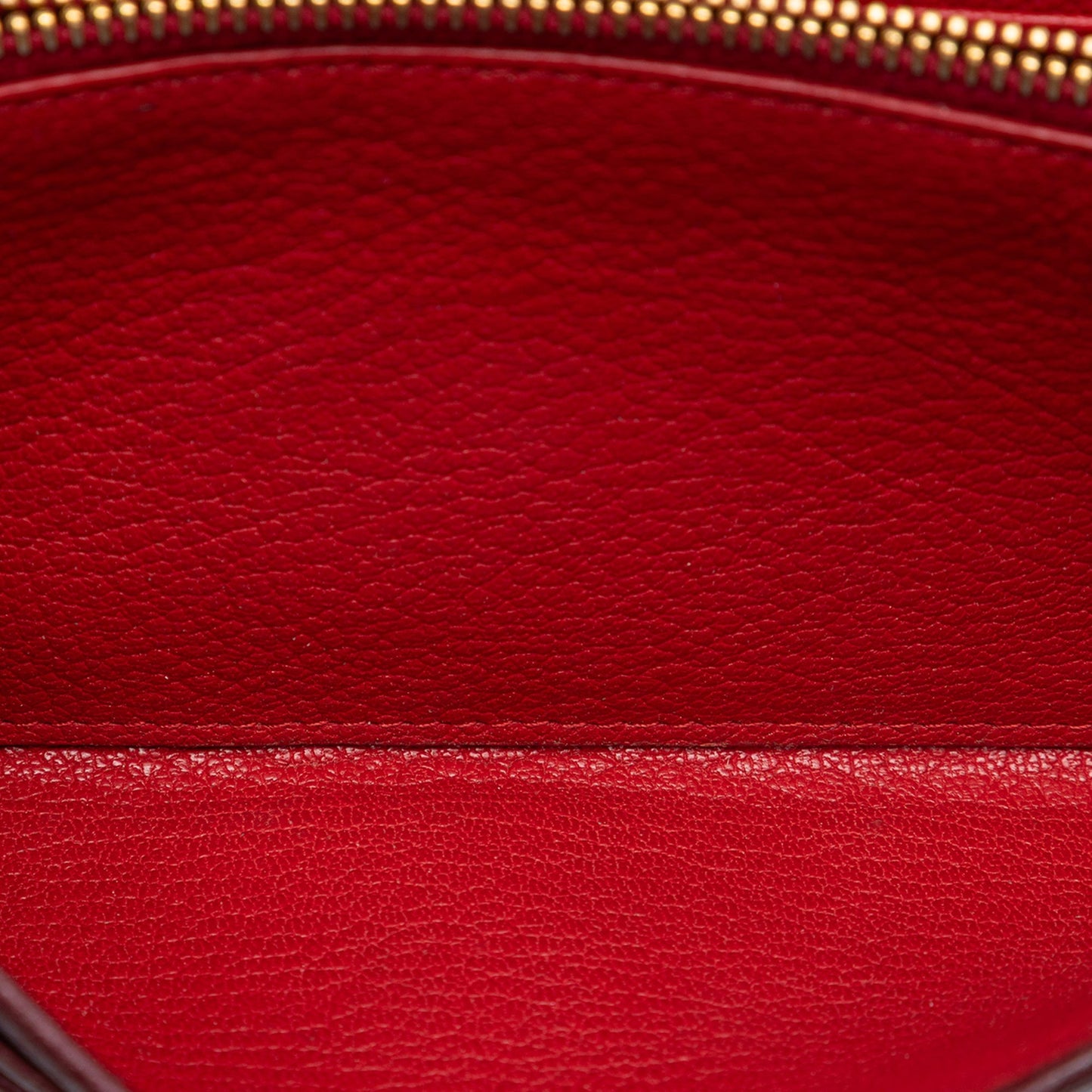 Miu Miu Bicolor Goatskin Madras Bow Wallet on Chain
