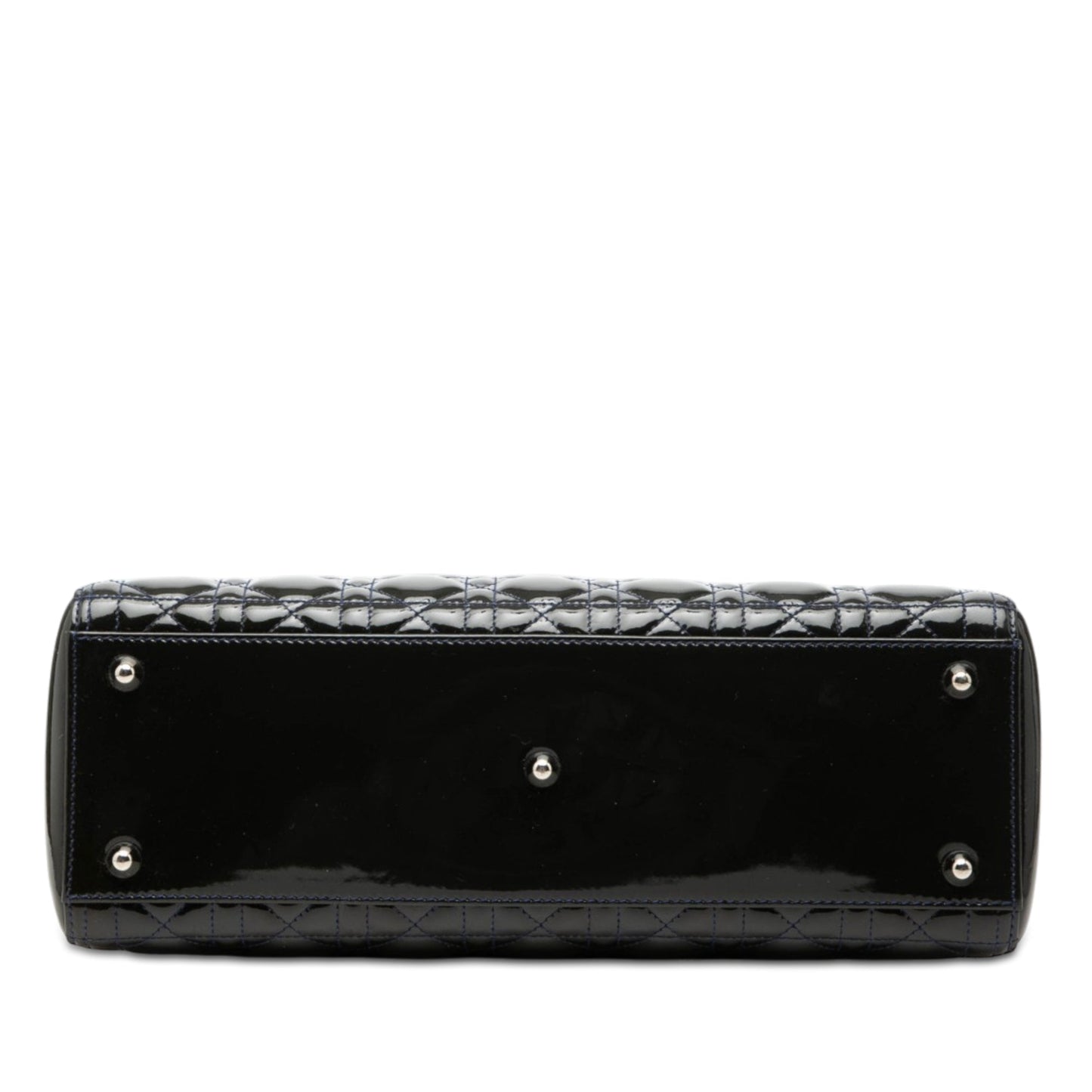 Dior Large Patent Cannage Lady Dior