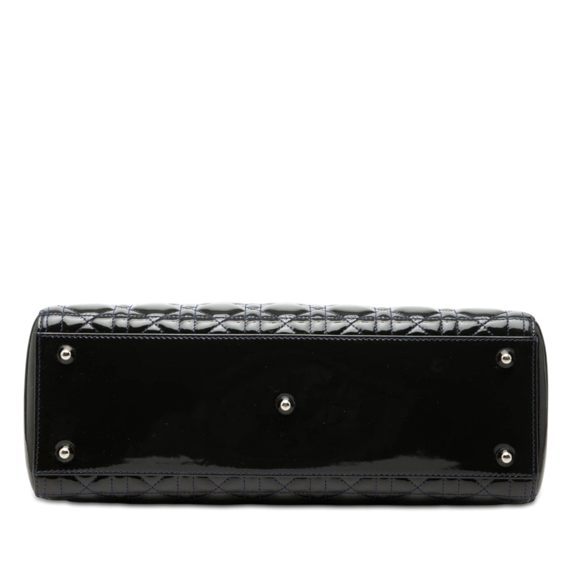 Dior Large Patent Cannage Lady Dior