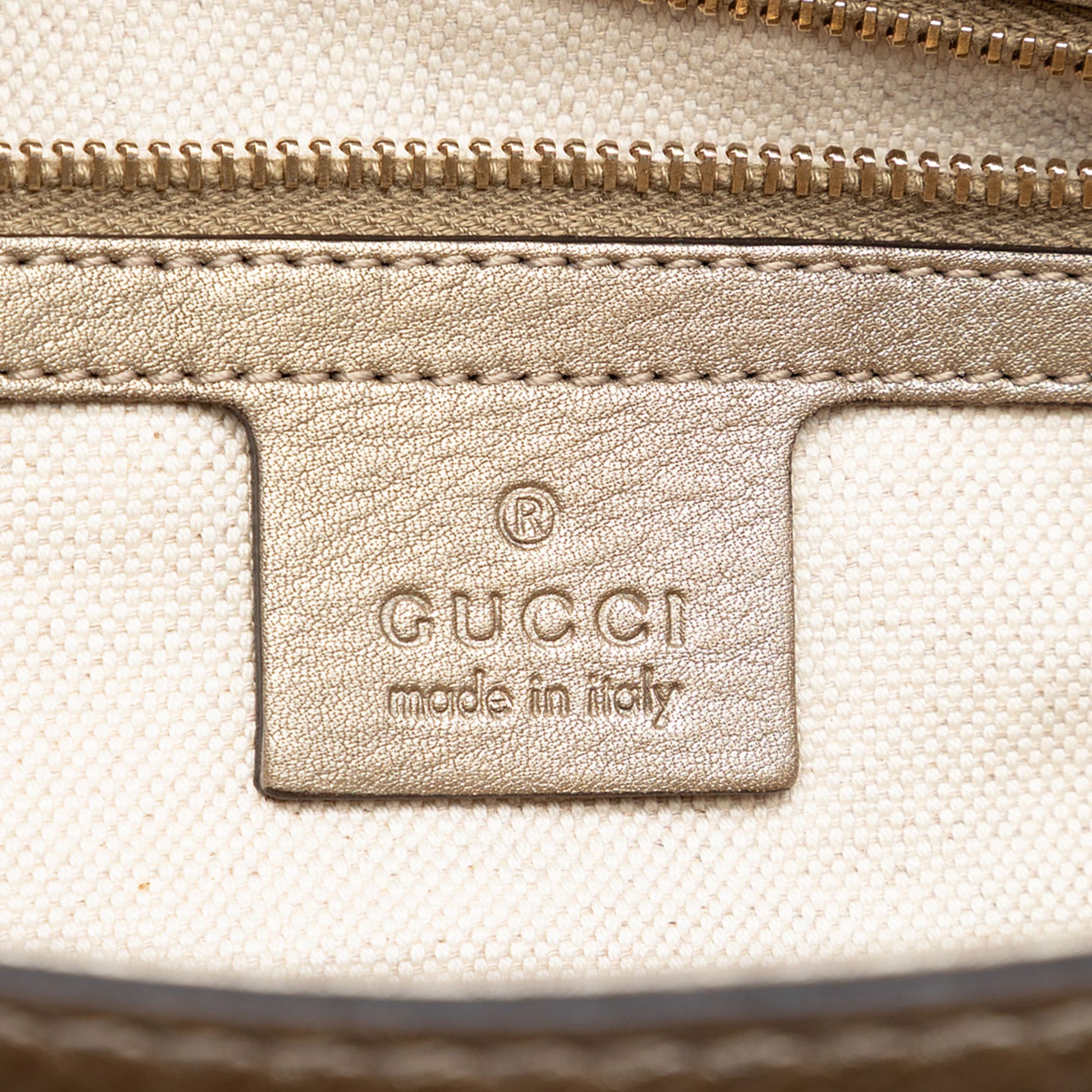 Gucci Leather Bella Satchel