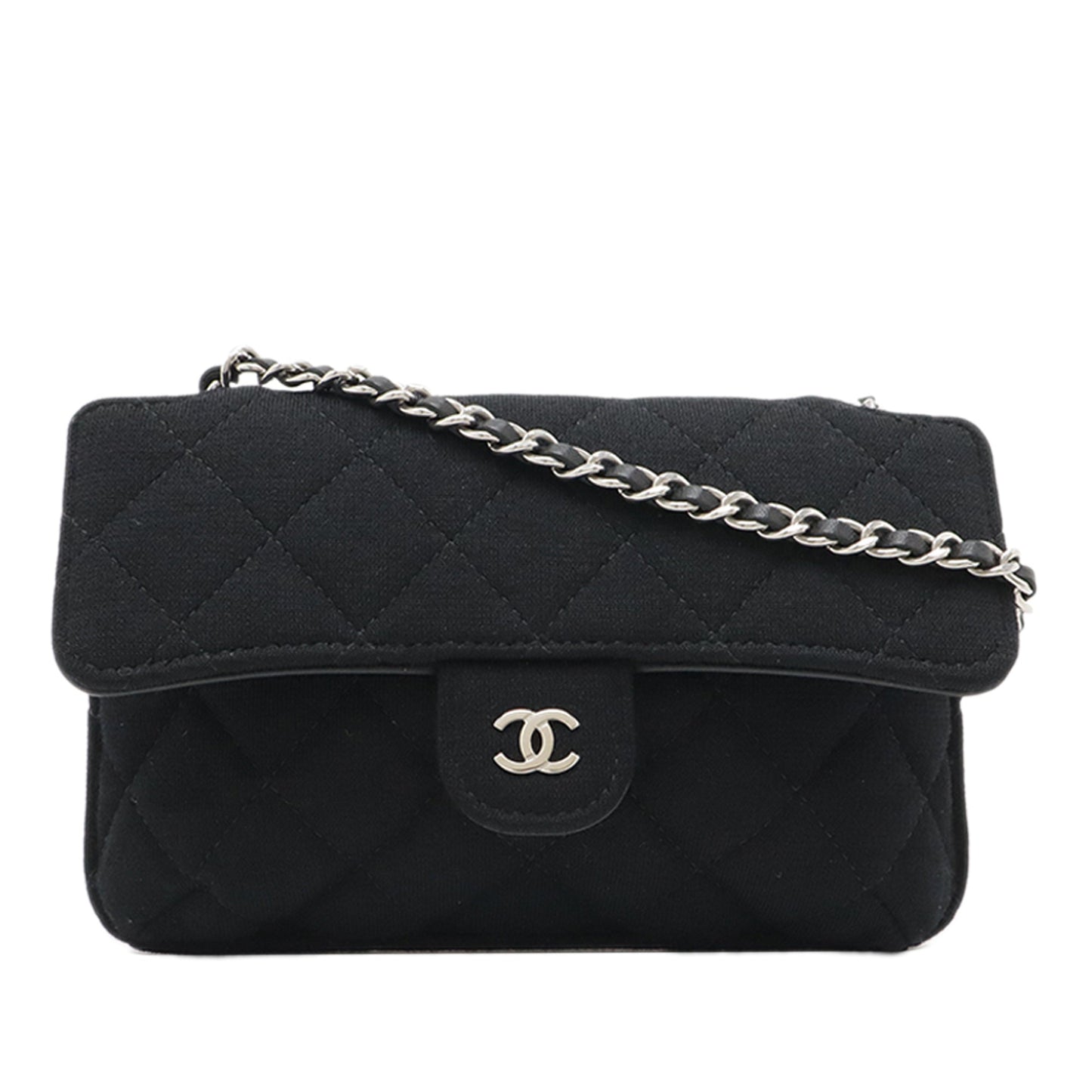 Chanel Canvas Graffiti Foldable Shopping Tote in Jersey Flap