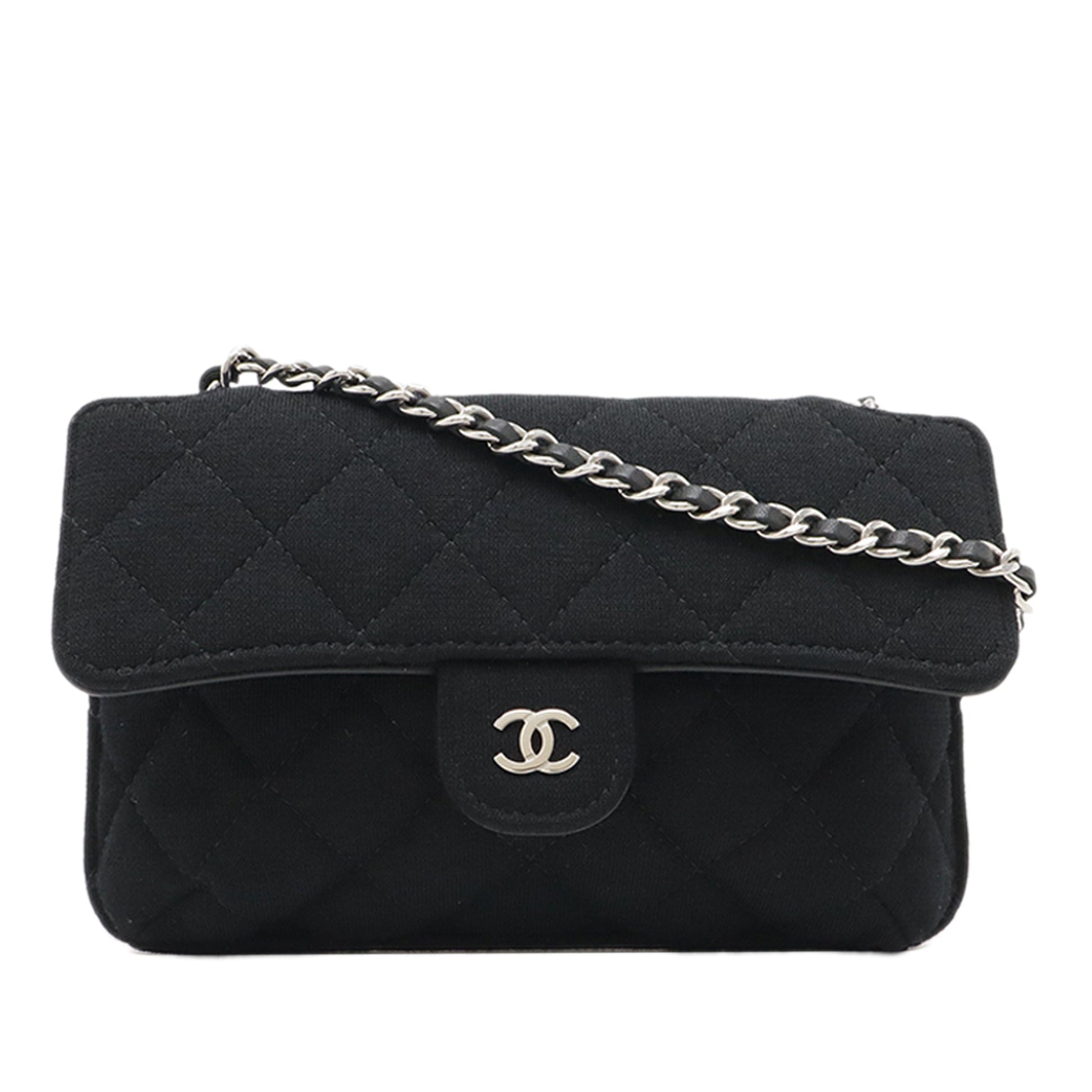 Chanel Canvas Graffiti Foldable Shopping Tote in Jersey Flap