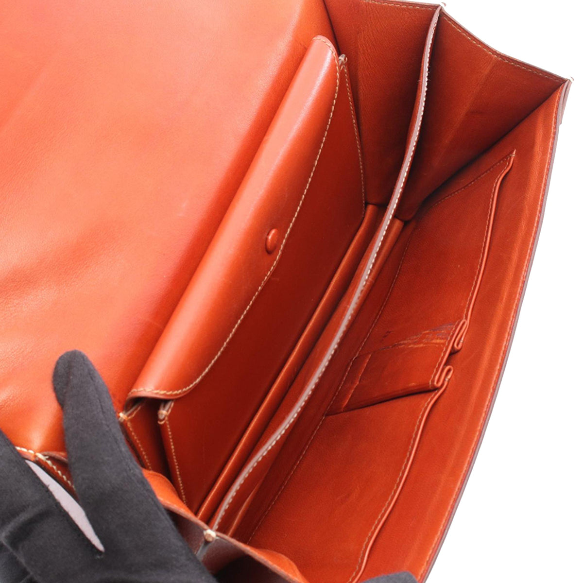 Hermès Box Calf Piano Handbag