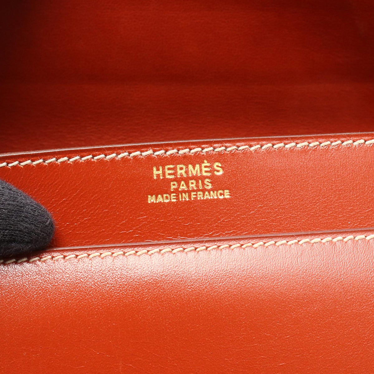 Hermès Box Calf Piano Handbag