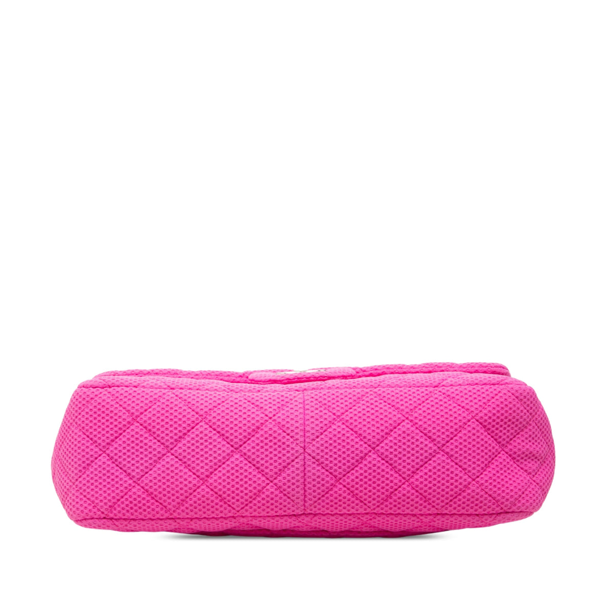 Chanel Jumbo Classic Mesh Single Flap — Pink