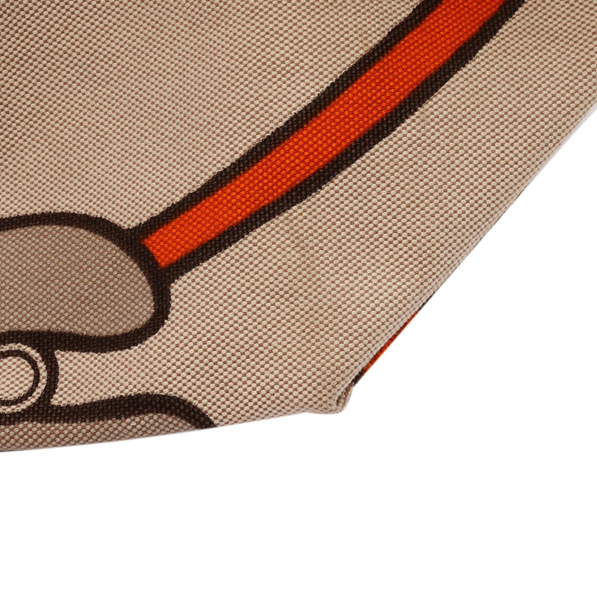 Hermès Toile H Plume Quadrige au Fil Steeple 31 — Beige