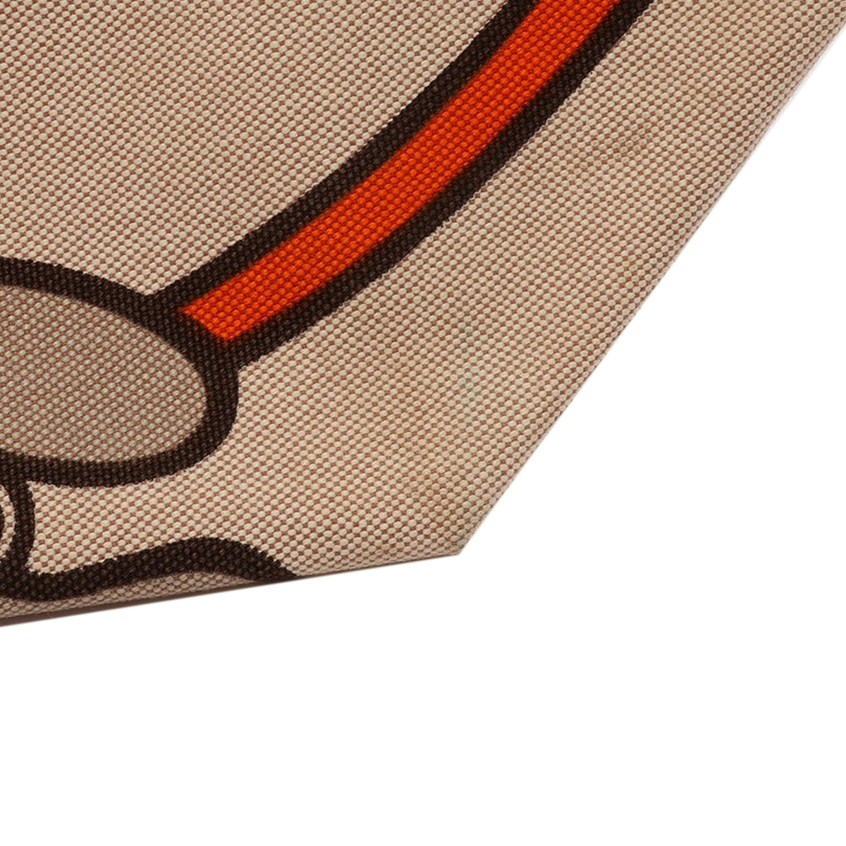 Hermès Toile H Plume Quadrige au Fil Steeple 31 — Beige