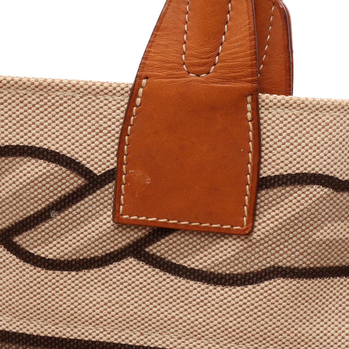 Hermès Toile H Plume Quadrige au Fil Steeple 31 — Beige