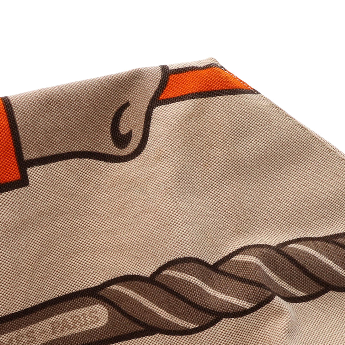 Hermès Toile H Plume Quadrige au Fil Steeple 31 — Beige