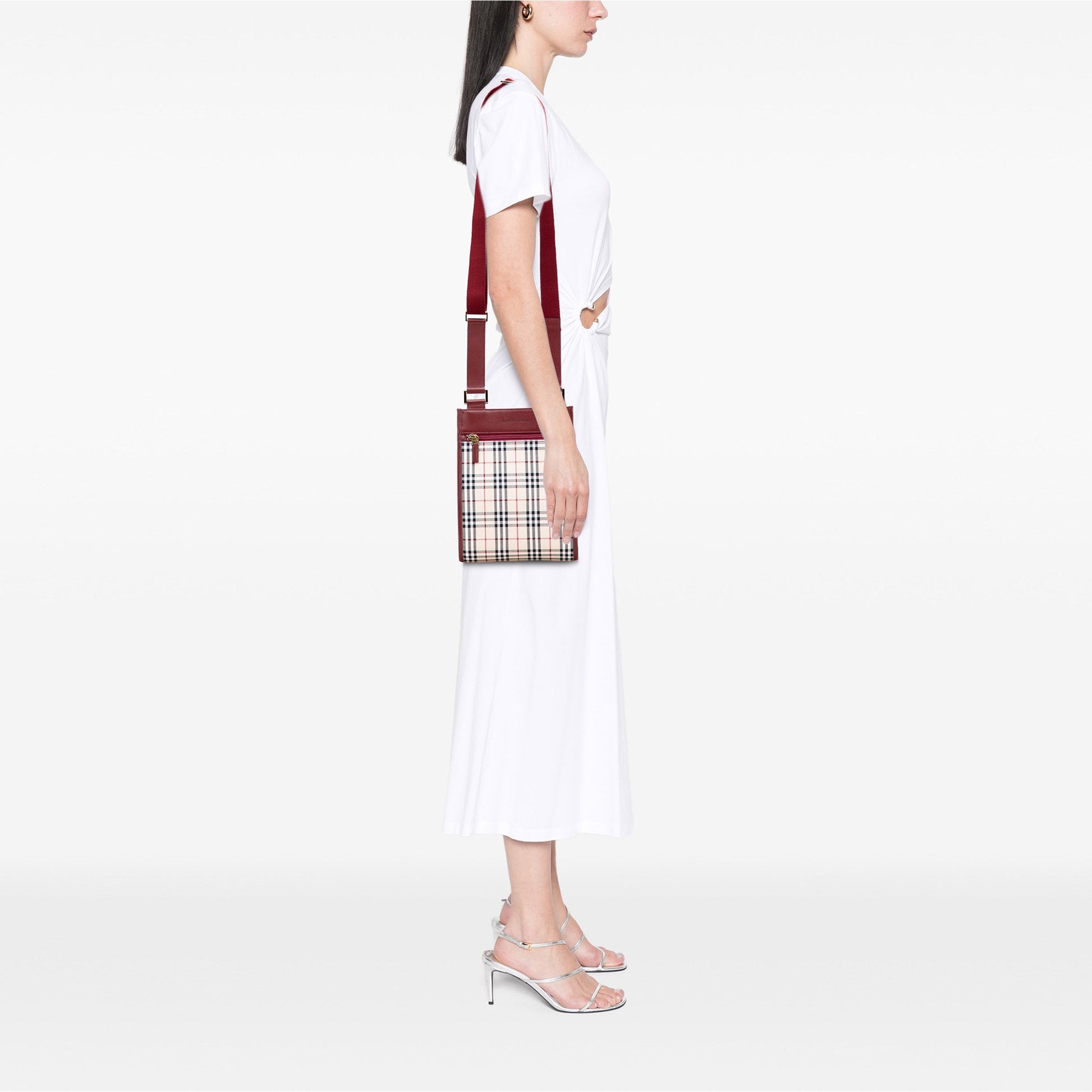 Burberry House Check Canvas Crossbody