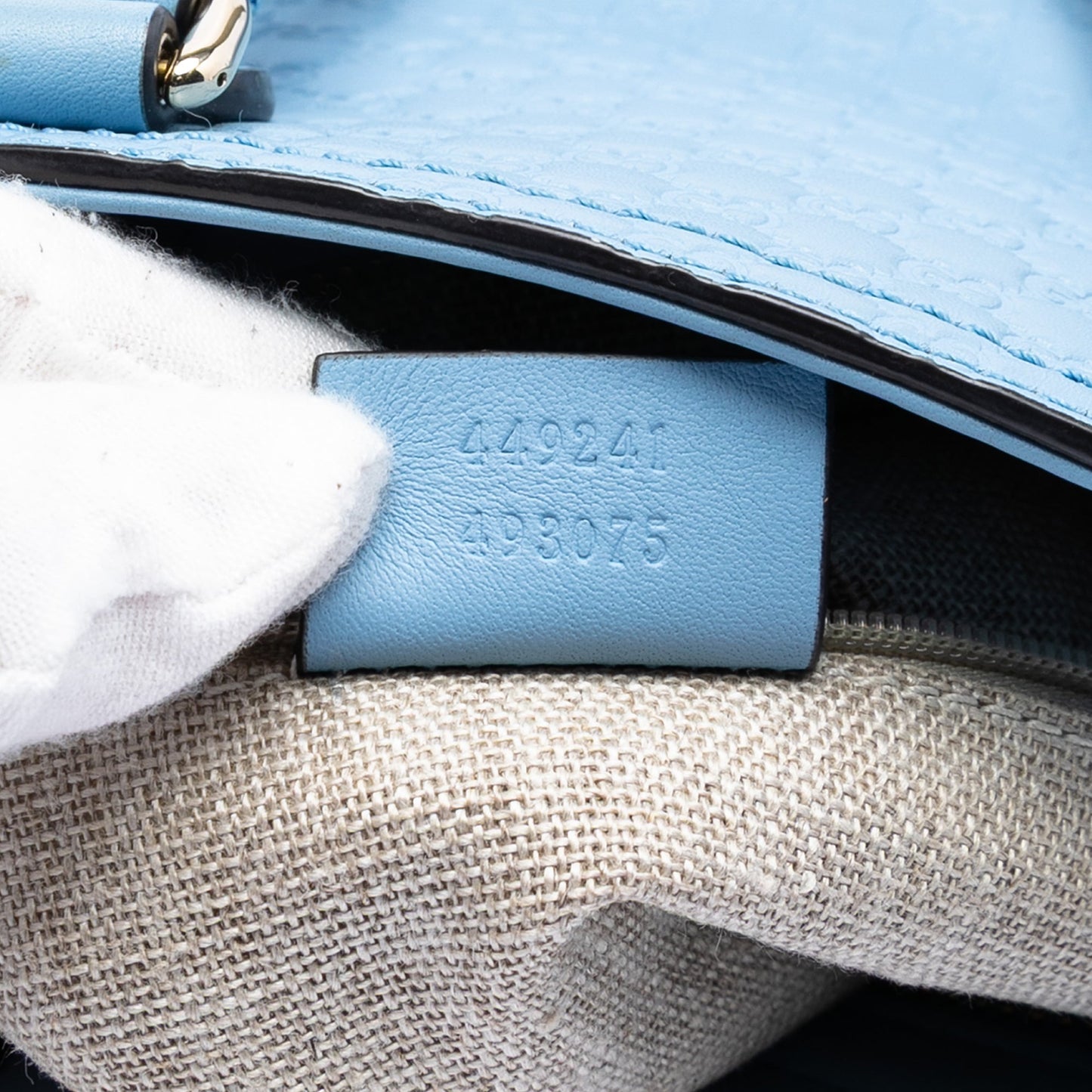 Gucci Small Microguccissima Bree Satchel