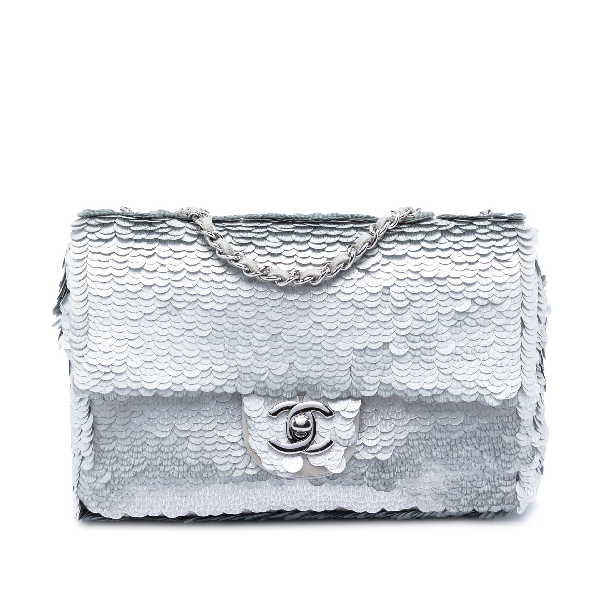 Small Paillettes Sequin Single Flap