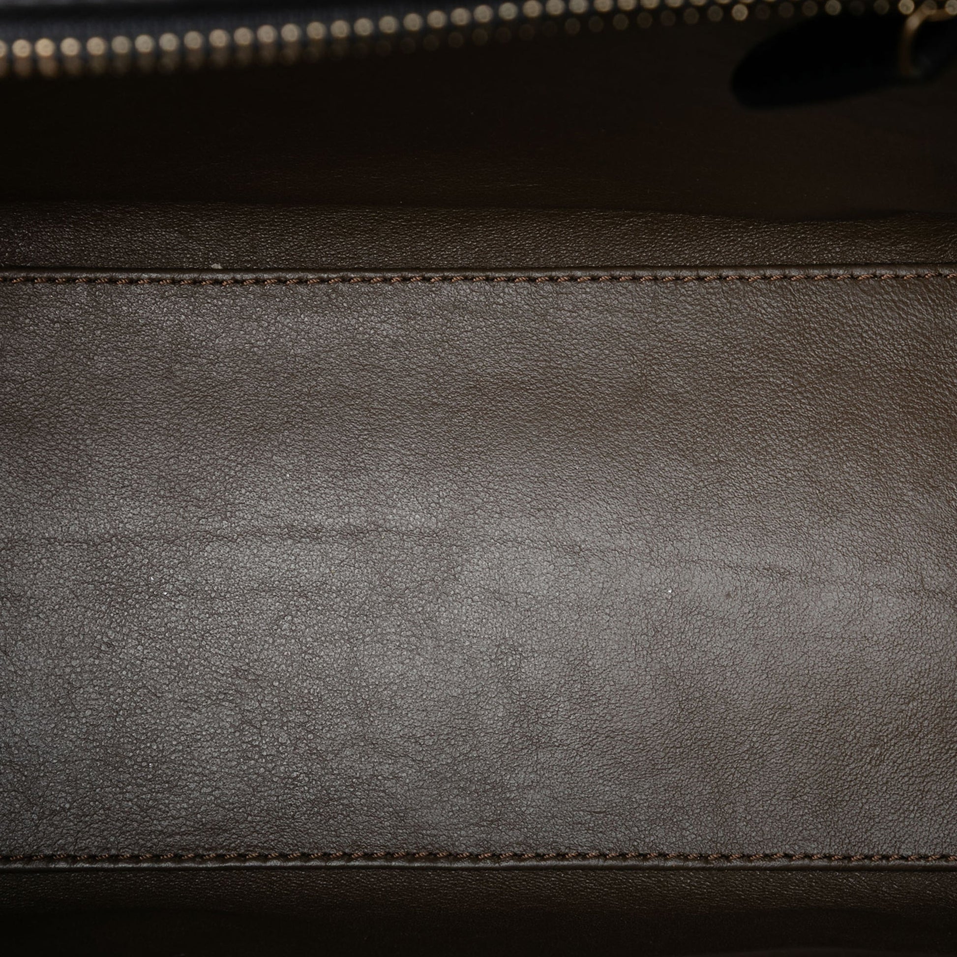Celine Micro Tricolor Calfskin and Suede Luggage Tote
