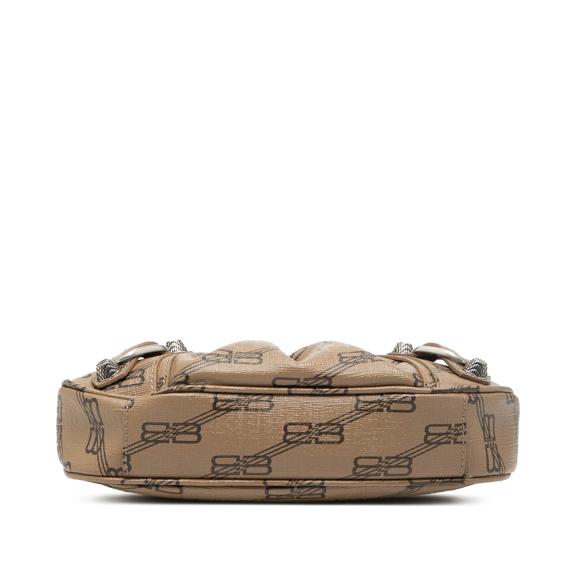 Mini BB Monogram Coated Canvas Le Cagole