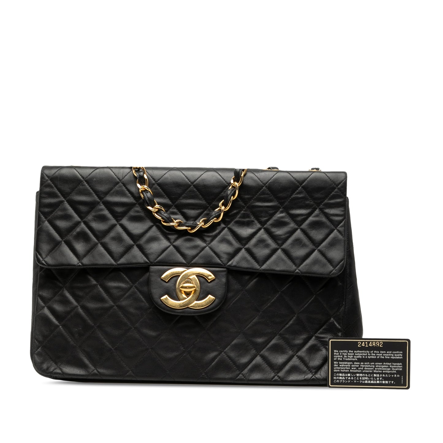 Chanel Maxi XL Classic Lambskin Single Flap
