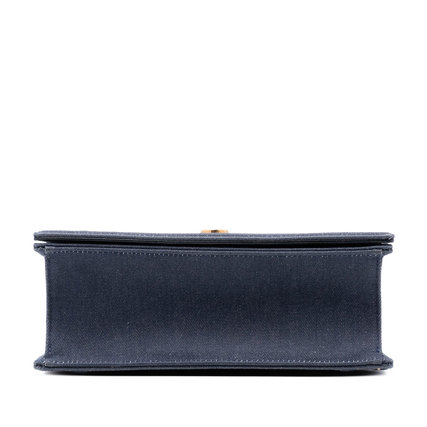 Dior Medium Studded Denim Diorama Flap