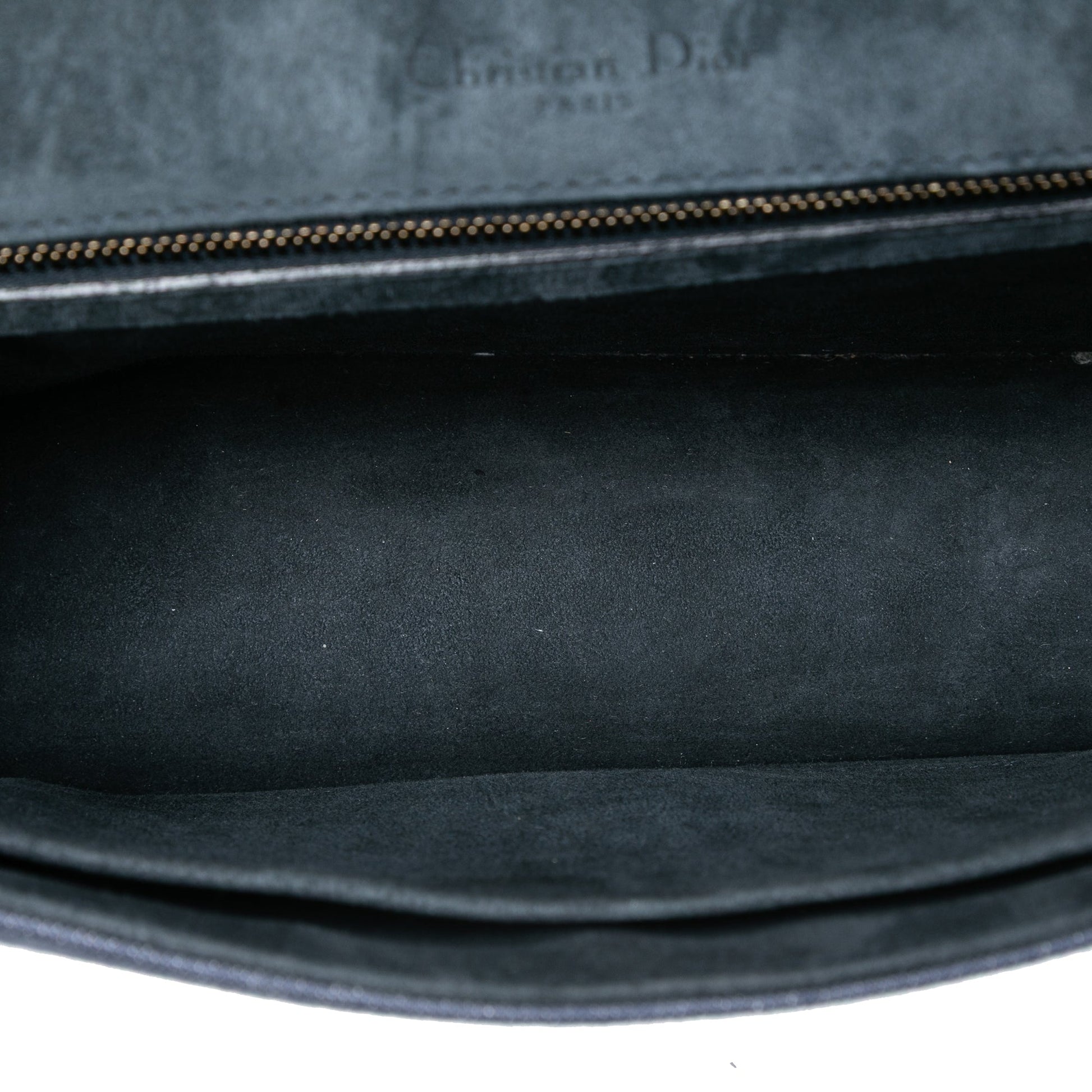 Dior Medium Studded Denim Diorama Flap