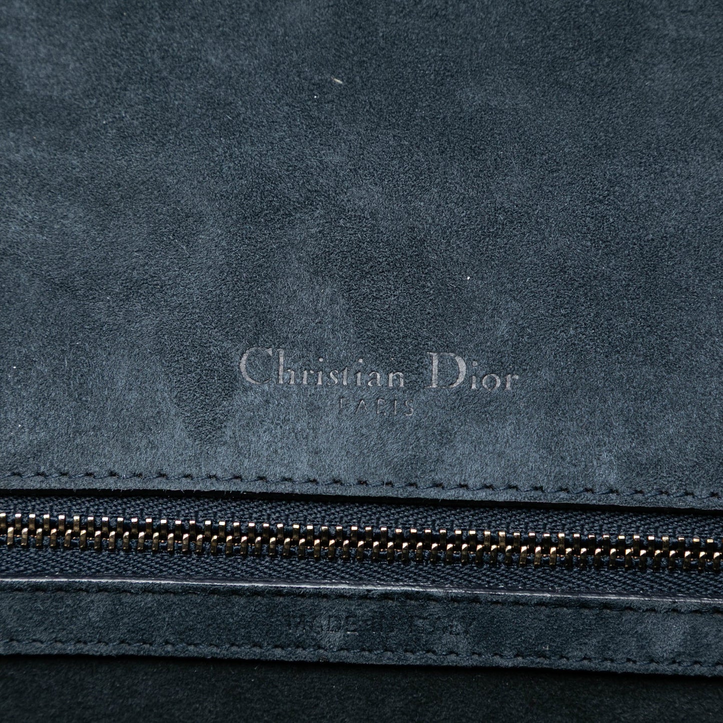 Dior Medium Studded Denim Diorama Flap