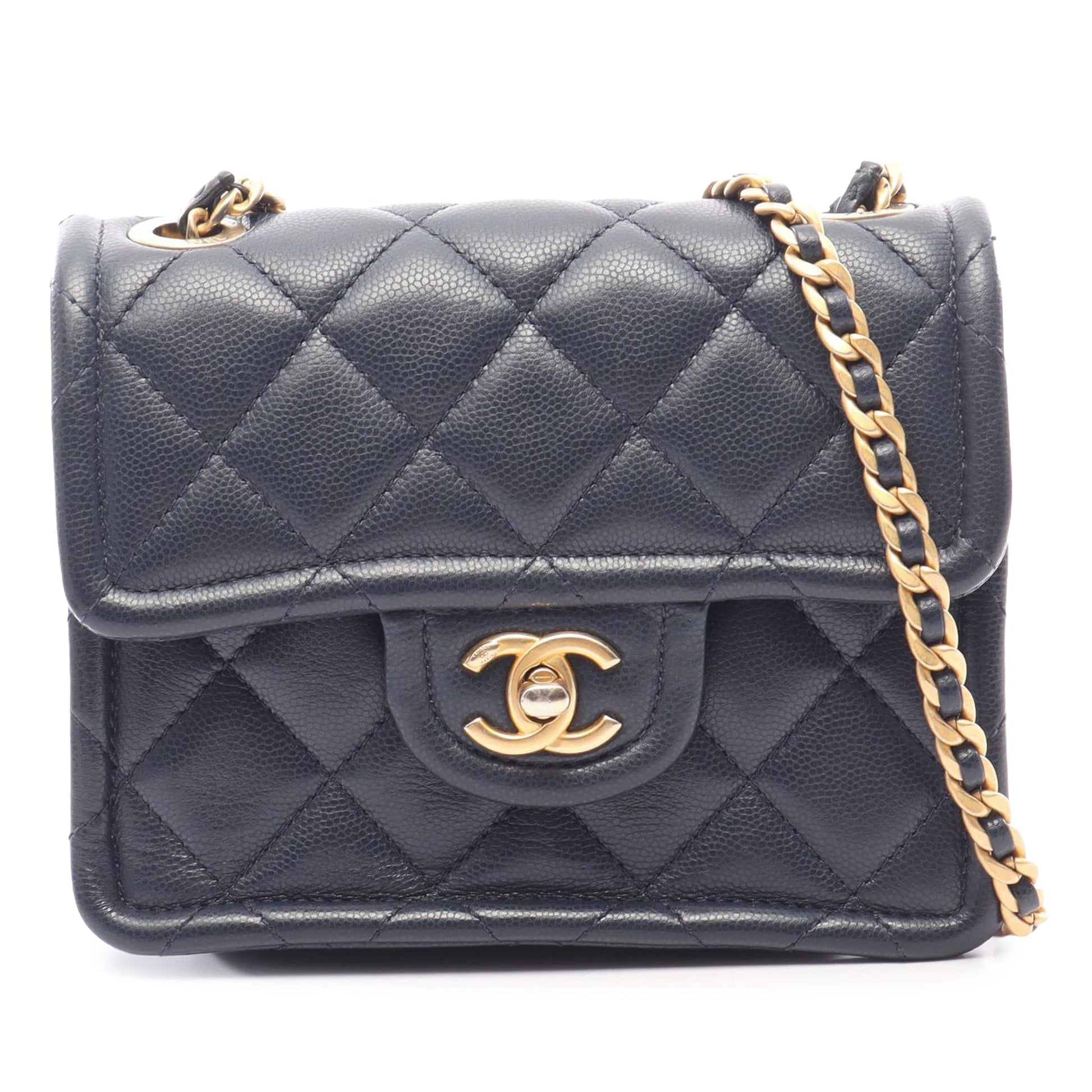 Chanel Mini Quilted Caviar Sweet Flap