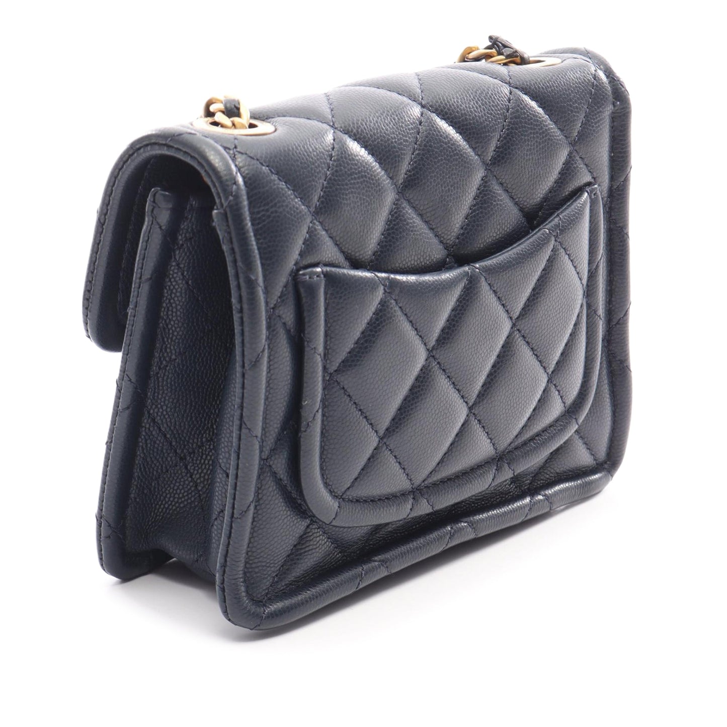 Chanel Mini Quilted Caviar Sweet Flap