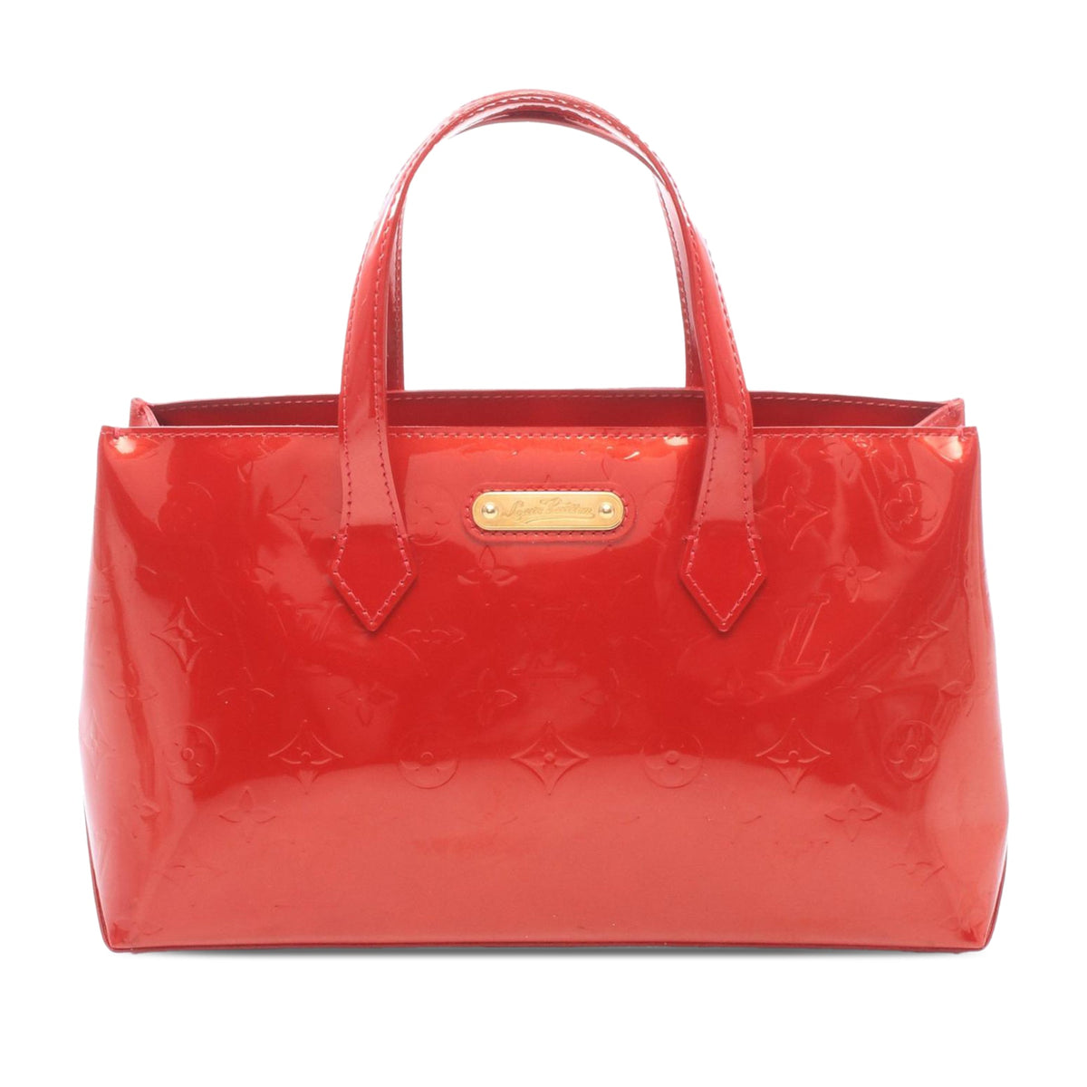 Louis Vuitton Monogram Vernis Wilshire PM — Red