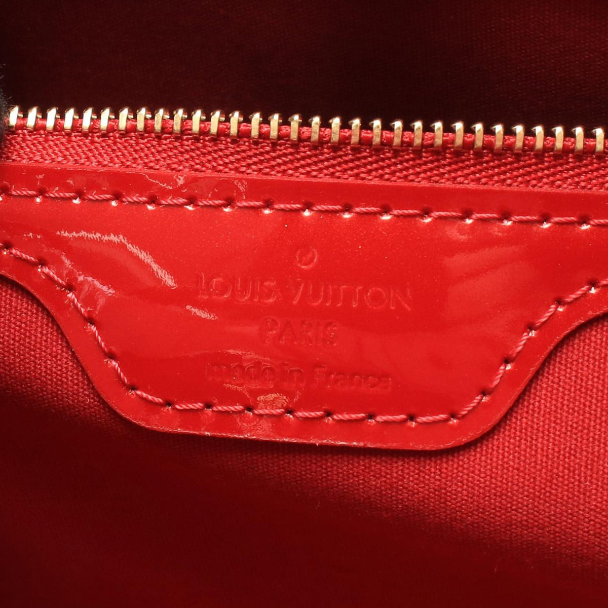 Louis Vuitton Monogram Vernis Wilshire PM — Red