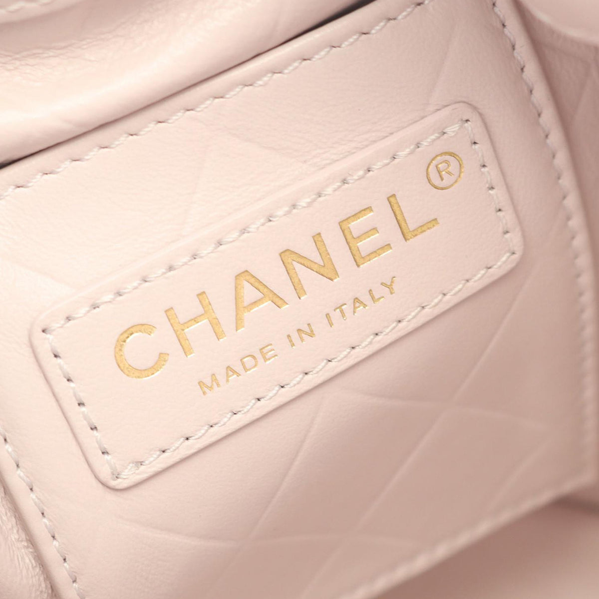 Chanel CC Quilted Calfskin Drawstring Bucket Bag