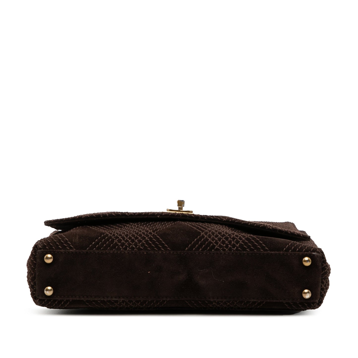 Chanel CC Suede Wild Stitch Crossbody