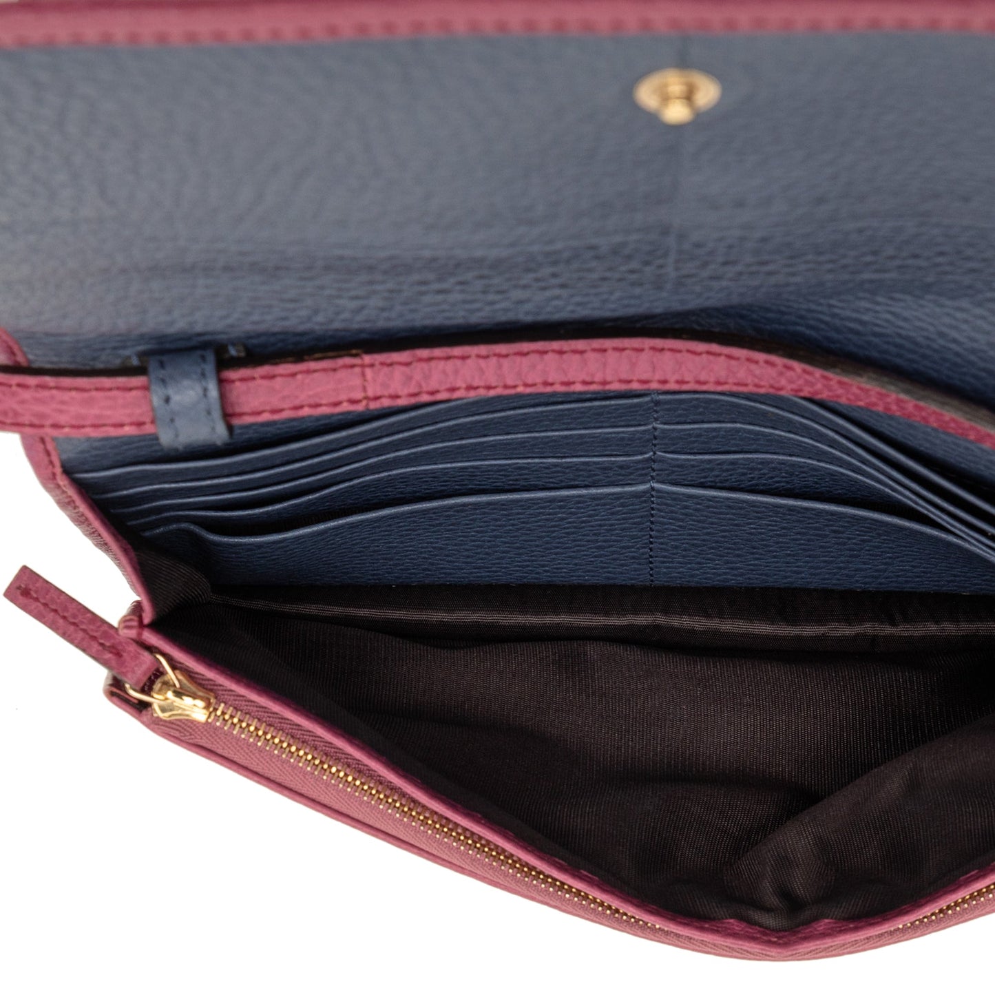 Gucci Dollar Calfskin Swing Wallet On Strap
